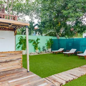 Encantadora Con Cocina En Colibri Pdc Apartamento Playa del Carmen